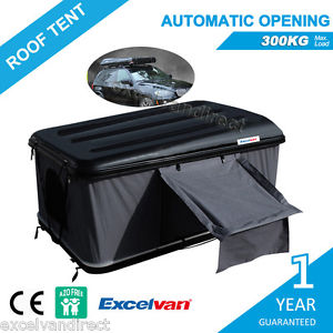 Automatic Hard Shell Pop Car Roof Top Camper Trailer Tent Camping Top Roof Rack