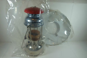 Old Vintage OPTIMUS 200P Pressure Paraffin Lantern Kerosene Lamp With Reflector