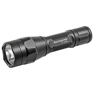 Surefire Peacekeeper Dual Output LED Tactical Flashlight P1R-B-BK ~ 600 LUMENS