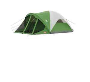 Screened Dome Tent Coleman Evanston 6-Person  WeatherTec System