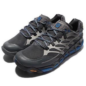 Merrell All Out Peak Gore-Tex Grey Blue Men Outdoors Hiking Shoe Sneaker ML32413