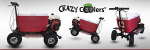 ASSEMBLED! Crazy Coolers Motorized Coolers, Riding Coolers, Exclusive