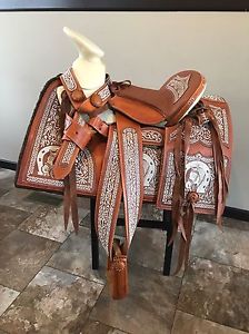 15" Silla Charra / Montura / Mexican Charro Saddle