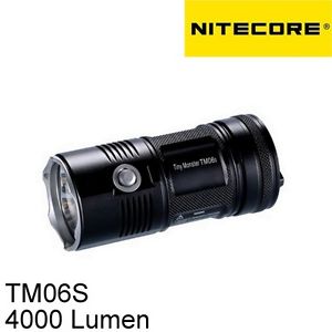 Nitecore NEW TM06S Flashlight 4000 Lumen Quad Cree XML2 U3 LED 359m 8 Mode Torch
