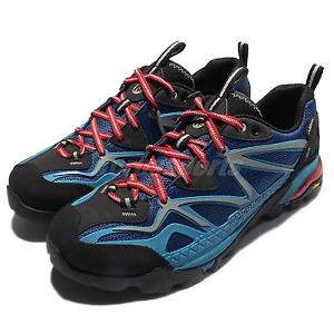 Merrell Capra Sport Gore-Tex Blue Black Mens Outdoors Shoes Sneakers ML35321