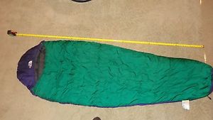 NORTH FACE SLEEPING BAG WOMENS SNOWSHOE ZERO DEGREE