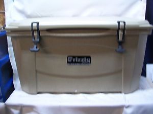 Grizzly Coolers 60 Quart RotoMolded Cooler Sand Stone, G60SANDSTONE