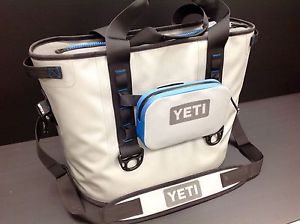 YETI Hopper 30 soft side cooler gray/blue EXCELLENT CONDITION