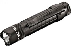 Maglite MAG-TAC LED Crowned Bezel Blisterpack Flashlight - Black