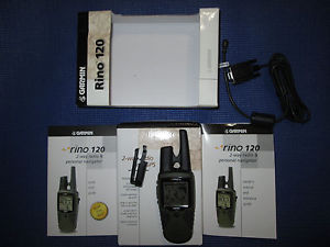 Garmin Rino 120 GPS FRS/GMRS Handheld Two Way Hiking Radio