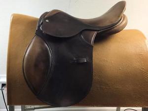 JEFFRIES, General purpose, jumping Saddle, Havana 17"