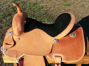 14.5" Spur Saddlery Barrel Racing Saddle - Made in Texas