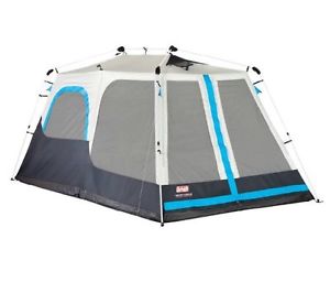NEW Coleman 8-Person Instant Cabin With Mini-Fly - Blue - Easy Setup