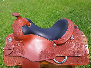 15.5" Spur Saddlery Reining Cowhorse Saddle (Made in Texas)