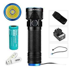 Olight R50 PRO Seeker 3200 Lumens Cree XHP70 LED Variable-output Rechargeable Si