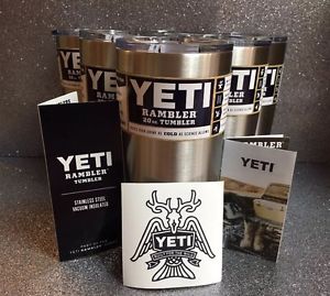 Lot of  50- Yeti 20oz Rambler Stainless Steel Tumbler Insulated Cups