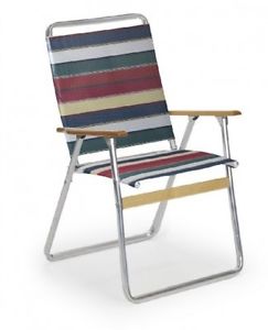 Telescope Casual Easy In And Out High Back Folding Beach Arm Chair, Spencer