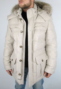 BOSS SELECTION Parka-cachemire/Giacca LOPEZ Tgl 54/XL con imbottitura in piuma