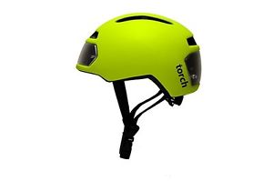 Torch T2 Bike Helmet With Integrated Lights
