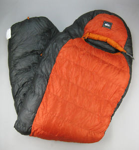 REI Kilo Plus 750 Fill Goose Down Sleeping Bag 0° & Cocoon CoolMax Liner • NWOT
