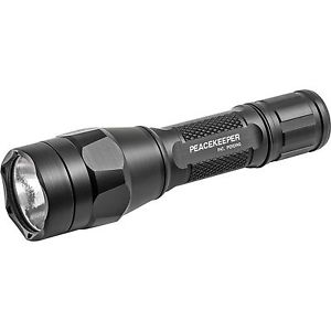 Surefire Peacekeeper Tactical Dual-Output 600 Lumen LED Flashlight - P1R-B-BK
