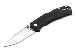 Einhandmesser Real Steel S7 Snow Leopard Elmax Stahl Backlock Taschenmesser