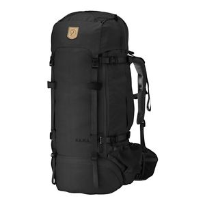 Fjäll Räven Kajka 85 schwarz | moderner Wanderrucksack mit hohem Tragekomfort