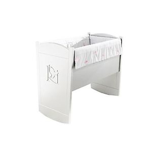 Rosabel Piscis- Mini cot 78x80x9 cm colour white NEW
