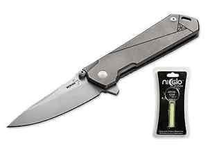 BÖKER Kihon Titan Taschenmesser VG-10 Kugellager Burnley Rick Hinderer & Ni-Glo