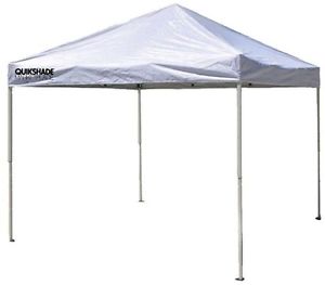 Quik Shade Canopy Patio Tent Instant Outdoor Sun Protector Shelter 10 ft x 10 ft