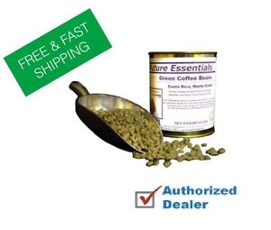 New Case of Costa Rican Organic Green Coffee Beans - Future Essentials, 12 Cans