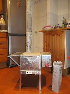 Riley Little Amigo Tent Stove Hot Water Tank BushCraft Ray Mears Rare Compact