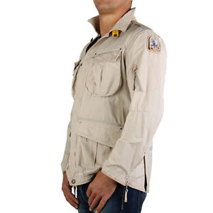 PARAJUMPERS Homme veste d'été TERRAIN FIELD MA03 Beige Taille M