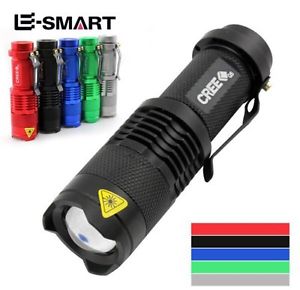 Job Lot Of 50 Ultra Light Mini Cree Led Q5 Flashlight Torch 300ML 3 Day Listing