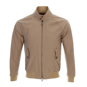 Nuovo Da Uomo Baracuta G9 Giacca Harrington - Marroncino