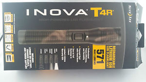 INOVA T4R Aufladbare LED Taschenlampe Alu