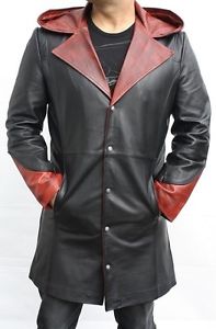 DEVIL MAY CRY 5 - DANTE 100% AUTENTICO VACCHETTA CAPPOTTO TRENCH / GIACCA