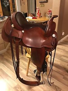 16.5" Crates Roper Combo Saddle - Barely Used