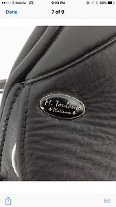 M Toulouse Diana Platinum Genesis Dressage Saddle 17"