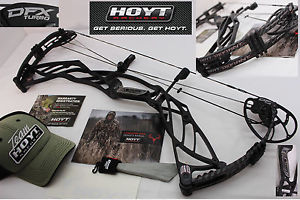 2016 Hoyt DEFIANT TURBO 70#/ 28"-30" #3CAM DL R/Hand Blackout Compound  Bow