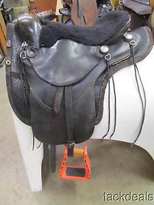 Synergist Endurance Trail Saddle & Supracor Pad Used 15" Wide Tree