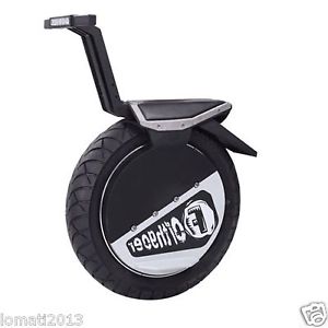Q3 BLACK SELF-BALANCING ELECTRIC SEATED UNICYCLE WITH HANDLEBARS + FREE SHIPPING
