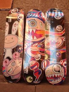 Takashi Murakami X ComplexCon 2016 Exclusive Skate Deck Set