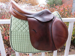 Antares 18" cc jumping saddle 3A long forward flap