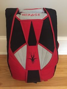 Mirage G4 Complete Skydiving Rig, Main-Icarus, Reserve-MicroRaven, ONLY 58 Jumps