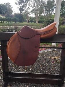 Brand New CWD Flat Seat Calfskin And Full Grain Leather Size 17