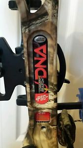 PSE DNA Compound Bow RH 70LB CAMO WITH HHA SIGHT AND QAD HDX REST