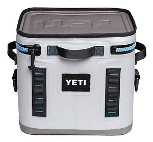 YETI HOPPER "FLIP" 12*PORTABLE COOLER*FOG GRAY/TAHOE BLUE*BRAND NEW*