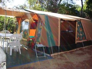 CABANON ARUBUA CANVAS FRAME TENT 6-8 MAN RRP £1,400