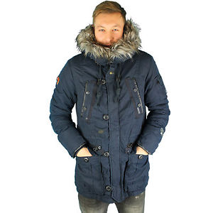 Khujo Katoko Uomo Giacca Invernale da eskimo moderna NUOVO